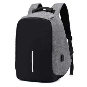 HBP NON Brand computer Mens luminous backpack anti-theft simple leisure large capacity Oxford cloth Backpack