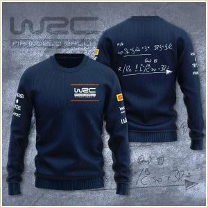 Bluza WRC Racing Rally Printed Men i damska okrągła szyja jesień/zima brzydki sweter świąteczny Top