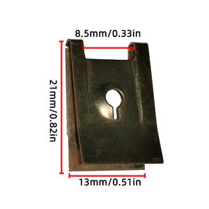 40PCS Podwozie silnika Strażnik Metalowe śrubowe śrubowe śruby U-NUT Silnik Właski Zwarty na zderzak BMW E46 E92 E90 F10