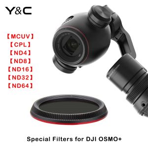 Accessori per DJI Osmo+ Filtri HD MCUV CPL ND4 ND8 ND16 ND32 ND64 Filtro lente per DJI Osmo+ Gimbal Stabilizer