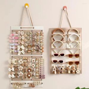 Aufbewahrungstaschen Brillen Bag Organisatoren Wandhänge Haarzubehör Organizer Schmuck Home Bud Stirnband Haarnadel Organisation Organisation