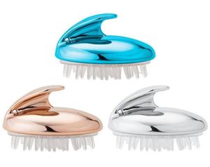 Escovas de cabelo corpo da cabeça de silicone para lavar cuidados limpos raiz coceira massagem de pente de pente de banho de banho de chuveiro spa Antidandruff shampoo8284498