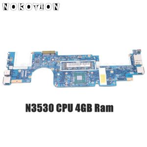 マザーボードnokotionブランド新しいaiuu1 nma201レノボヨガのメインボード11ラップトップマザーボードSR1W2 N3530 CPU 4GB RAM