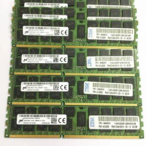 Rams Micron DDR3 16 GB 1600MHz Pamięć serwera Reg ECC RAMS 16GB 2RX4 PC3L12800R11 MAMOROM SERWOWEJ