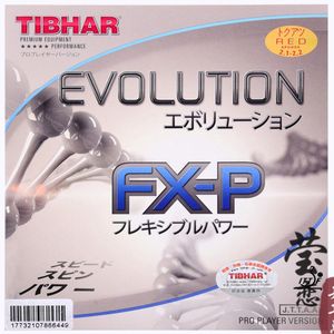 Origianl Tibhar Evolution FX-P 탁구 탁자 고무 테이블 테니스 라켓 독일에서 만든 라켓 스포츠 빠른 공격 루프