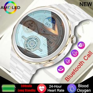 Saatler Kablosuz Şarj Saati Kadınlar İçin Smart Watch Lady Bluetooth Music Playback Bluetooth Çağrı Spor Modu Su Geçirmez Akıllı Sıkış Men