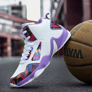 Casual Shoes Large Size 46 Four Seasons Basketball Number Mandarin Duck High Top Sneakers Sports Men's Fashion