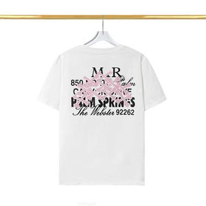 2023 Mens Designer T Shirt جودة الموضة قصيرة الأكمام الرجال والنساء القميص القميص نماذج زوجين من القطن الفاخرة الرجال الهيب هوب الملابس