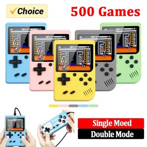 400 500 800 spel i 1 Classic Game Console Retro Portable Mini Handheld Video Game Consoles 8 Bit 3,0 tum Color LCD Kids Color Game Player