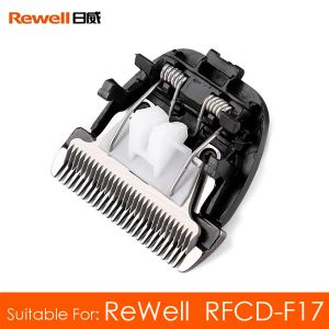 Trimmers Original Rewell F17 Spare Blades Titanium Alloy Cutter Head for RFCDF17 Electric Hair Clipper Trimmer Blade Replacement Knife