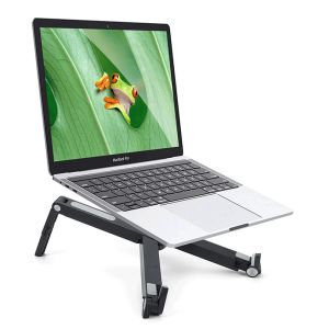 Stand XNYOCN Portable Laptop Stand Support Piegable Basebook Basebook Stand per MacBook Pro Computer Holder di raffreddamento del laptop Reser