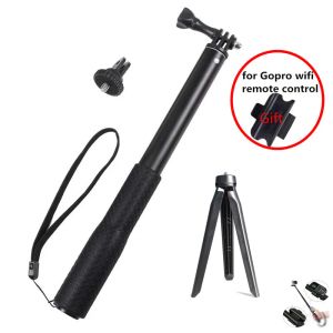 Monopods Aluminum Rubber Waterproof Selfie Stick,Extendable Handheld Monopod Adjustable Tripod for Gopro Hero 7 6 5 4 & YI 4K for DJI SJ