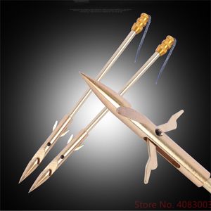 Skjut fiskpil Metalliska Broadheads Arrowhead för Slingshot Catapult Compound Bow Shooting Fishing Hunt Dart Archery Tool