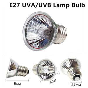 25/50/75W Aquarium Reptile Heating Lamp Bulb UVB+UVA3.0 Basking Light Bulb Heat for Turtle Lizard Snake Calcium Supplement