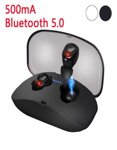 X18 TWS Görünmez Mini Kulaklıklar Kablosuz Bluetooth kulaklık 3D Stereo Eller Gürültü Azaltma Bluetooth 50 Kulaklık Smartphon2673780