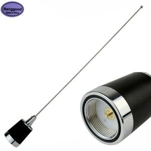 Radio High Gain NMO Antenna Daul Band VHF/UHF 134MHz/430MHz 100W 2.15dB for Mobile Ham Car Vehicle Radio UV Band NMO Aerial