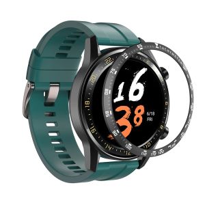 Rama stylizacji pierścienia pierścienia ramki dla Xiaomi Huami Amazfit GTR 47 mm metalowy pierścień ramki klej