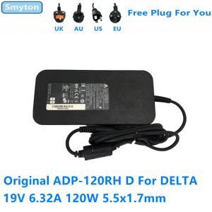 Adapter Oryginalna ładowarka adaptera prądu przemiennego dla ACER 19v 6.32A 120 W Delta ADP120RH D ADP120RH BB A11120P1A AD7041 Laptop Zasilanie