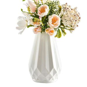 Vaso de flores nórdicas decoração de casa pampas vasos de grama vasos de flores Bouquet Farmhouse Modern Desk da sala estética Vaso de decoração