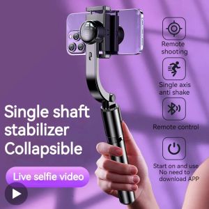 Gimbals Cell Phone Gimbal Stabilizer Handheld For iPhone Android Selfie Stick Tripod Mobile Smartphone Camera Portable Cellphone Guimbal