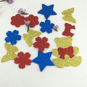 Glitter Ploam Paper Papier Manual Rzemiosło ręczne papierowe papierowe dekoracje przedszkola