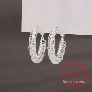 Hoop Ohrringe 925 Sterling Silber Multi Circles Rund für Frauen Mädchen Piercing Schmuck Frauenfeiern Hochzeit Pendiente