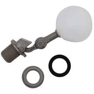 Mini Plastic Float Valve DN15 1/2 '' DN20 3/4 '' tum Ankomst Justerbar akvarium Omvänd osmossystem flottör boll för vattenskål