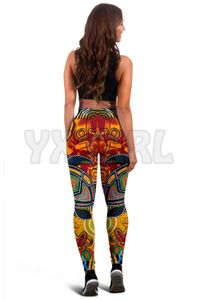 YX Girl feminina para garotas casal aborígine lagartos 3d leggings impressos leggings sexy femininos femininos magros leggings góticos leggings de ioga gótica