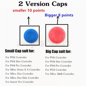 50Pcs/lot Silicone Analog Thumb Stick Grips for PS5 PS4 PS3 for Xbox 360 One Series Elite S X Controller Thumbstick Caps Grip