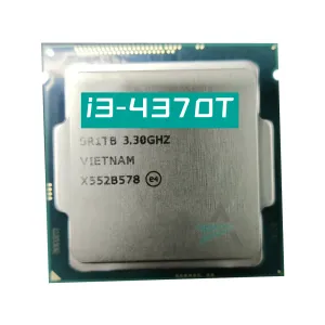 CPUS Çekirdeği I34370T SR1TB CPU 3.30GHZ 4M LGA1150 I3 4370T Çift Çekirdek Masaüstü İşlemci Ücretsiz Kargo