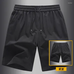 Herren Shorts for Men Summer Casuals Business Clothing Hosen Feste Farbe atmungsaktiv
