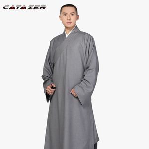 Traditionell kinesisk kung fu kostym Wudang Shaolin Monk Robe Tai Chi Martial Arts Uniforms Custom Service