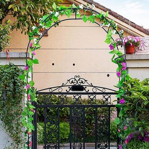 Garden metal pérgola arborsível para melões, frutas, rosas e outras plantas Arch Garden Wedding Wedding Versátil Party Decorações