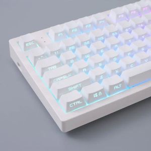 Accessories 133 Keys RGB Backlit PBT Keycaps OEM Profile Side Print Shine Through Keycaps for Gateron Cherry MX Switch Mechanical Keyboard