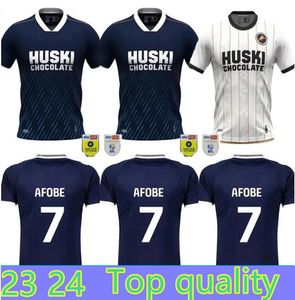 2024 Millwall Soccer Jerseys Home Away The Lions London Football Shirts 23 24 Lee Gregory Ryan Malone Flemming Tom Elliott Aiden O'Brien George Saville Uniforms Top