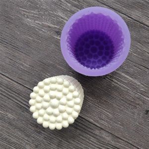 Bubble Round Silicone Candle Mold Large Bubble Mould Making Baking Chocolate Honeycomb Column Plaster Mold DIY Bubble Pillar