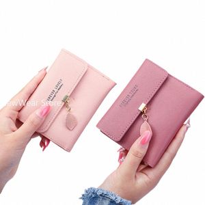 Fi Short Women Wallets Pu Leather Women Luxury Luxury Wallet Hasp Small Wallet Trend Coin Pres