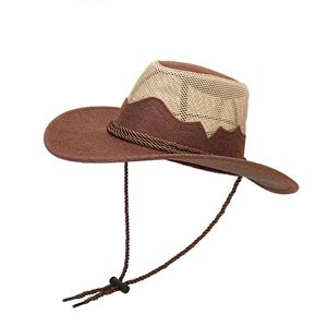 Male ao ar livre à beira -mar, chapéu de chapéu de praia de jazz de jazz lastro de cowboy gorras casquets bap homens 240322