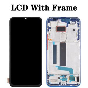 Original för Xiaomi Mi 10 Lite 5G LCD Display Pekskärmsersättning för MI10 Lite 5G MI 10Lite M2002J9G Reparationsdelar