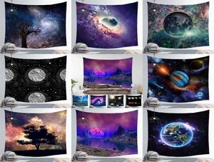 150x130cm Amazing Night Starry Sky Star Tapestry 3D Stampa per parete Impegno sospeso Picture da asciugamano bohémien Coperte di stoffa 64 M22999273