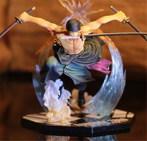 Японское аниме Одно изделия Roronoa Zoro заключенный Ver PVC Action Toys Roronoa Zoro Cigh Model Model Toys Kid Gift LJ204894451