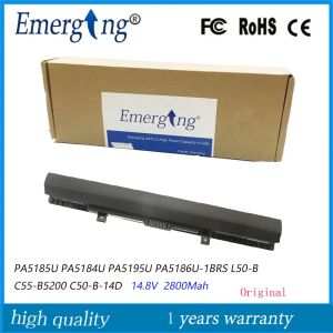 Batterier 14.8v 45wh Ny Original PA5185U LAPTOP -batteri för Toshiba Satellite L50B C55B5200 C50B14D L55B5267 C50B17K BPA5184U1BR