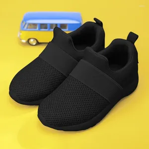 Buty swobodne Damyuan Children Chłopcy Sneakersa Black Luksus Designer Trener Mokeserstwa sportowe obuwie tenisowe