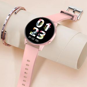 Zegarki Minimalistyczny styl wielofunkcyjny inteligentny zegarek MX1 Women Men Men Bluetooth Connect Telefon Music Fitness Sport Sleep Monitor Smartwatch