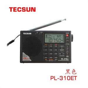 Rádio TECSUN PL310ET Rádio Full Digital Demodulator FM/AM/SW/LW Rádio portátil estéreo para usuário russo inglês