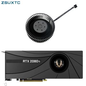 Pads TH7525B2HPAA01 RTX2080 Ti Replacement for PNY ZOTAC RTX 2080 Super 2080Ti Blower Graphics card Heat sink cooling fan