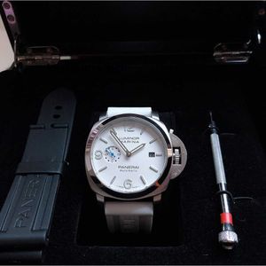 for Mens Mechanical Watch Luxury Automatic Sapphire Mirror 44mm 13mm Imported Cowhide Watchband Brand Italy Sport Wristwatches Q2PN