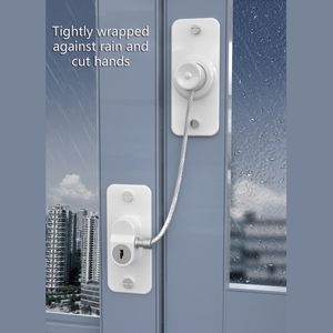 B2EB Easy Install Fridge Locks No Drilling Required Lock Child Safety Lock Childproof Lock 360° Lock for Windows Cabinets