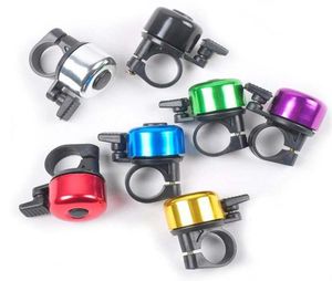 1200pcs Lot Bike Rame Mini Metal Ring Handlebar Bell Sound Horns для велосипедного велосипеда езда на велосипеде 248r7820236