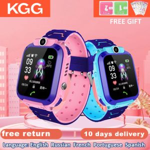 Relógios Q12 Crianças Smart Assista à prova d'água IP67 SOS Antillost Phone assistir Baby 2G SIM CART CLAMING LOCALIDADE CHIL